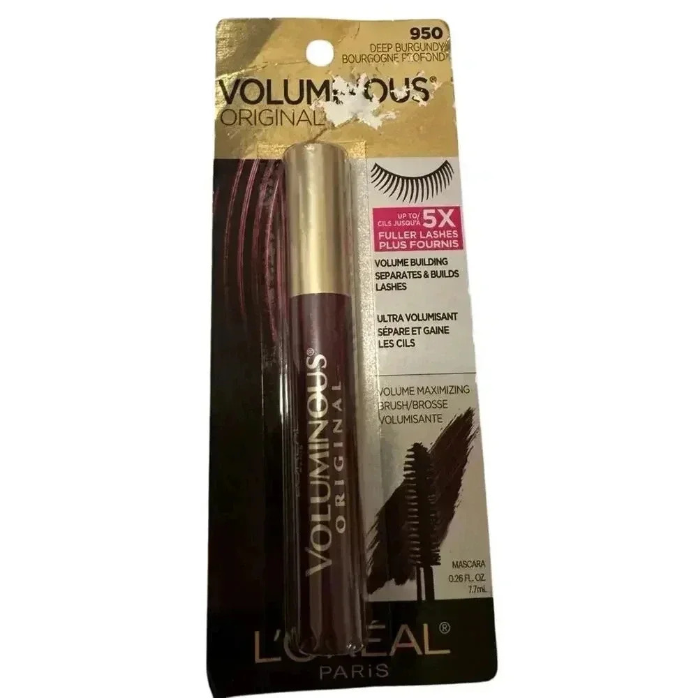 2 L'Oreal Paris Voluminous Mascara 970 Deep Violet&Primer Base Mascara Amplifier